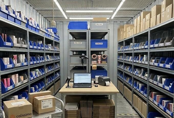 Espace de stockage organisé
